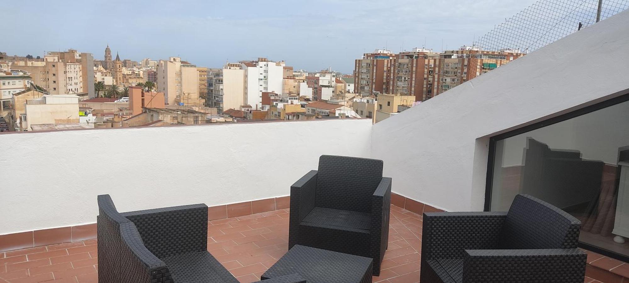 Apartamentos Málaga junto al Centro Exterior foto